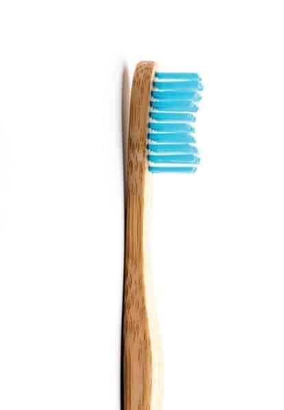 BLUE BRISTLED TOOTHBRUSH