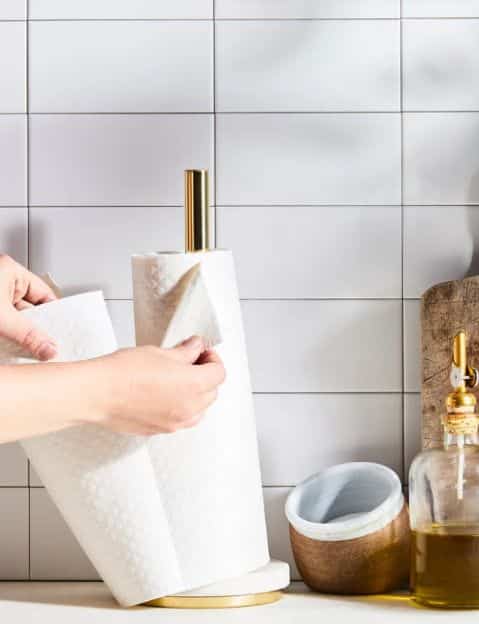 Reusable Bamboo Antibacterial Paper Towels - Kitchen Cleaning