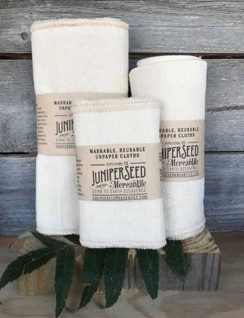 Holiday Solids, Paperless Towels, Washable, Reusable Paper Towels, Holiday  Themed, Zero Waste 