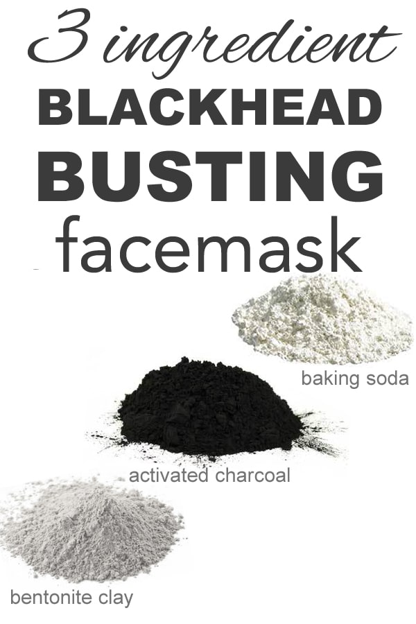 Ingredients to make a face mask for blackheads