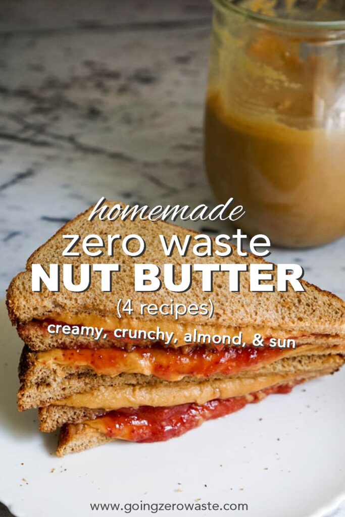 sandwiches made with mixed nut butter