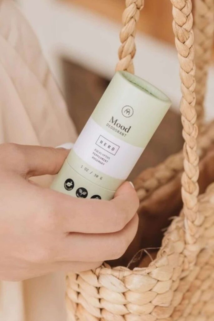 Mood sustainable deodorant