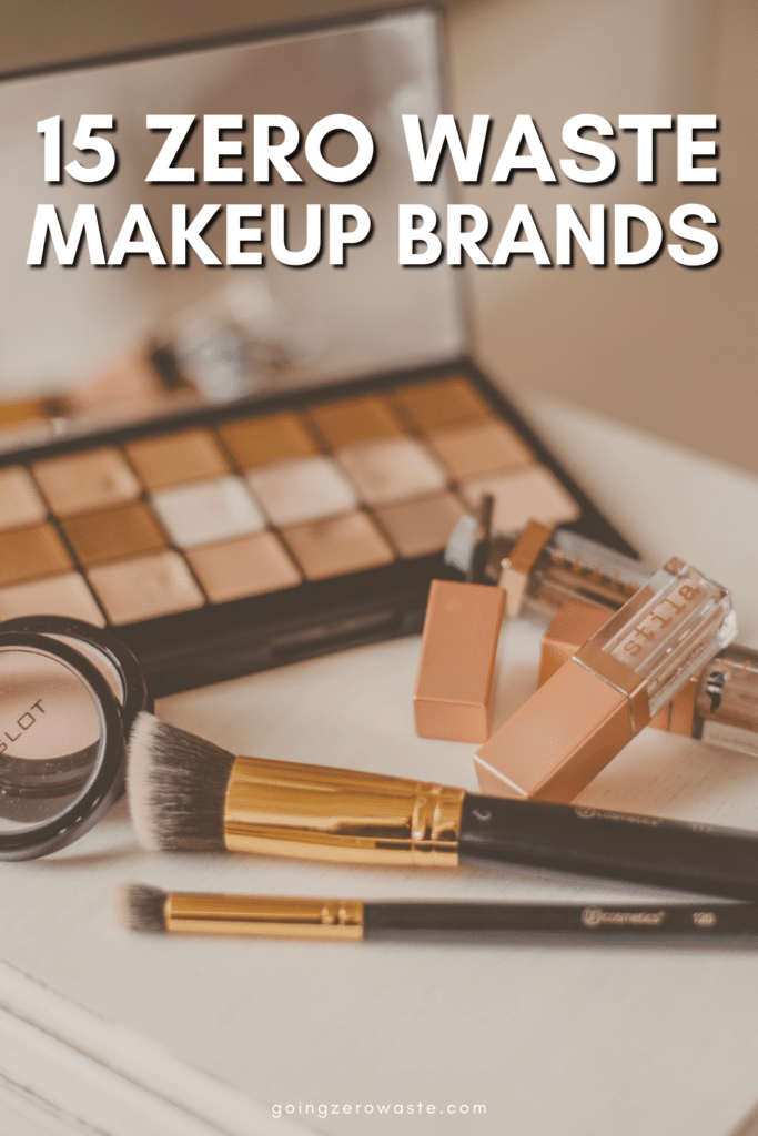 set of cosmetic makeup products, Stock image