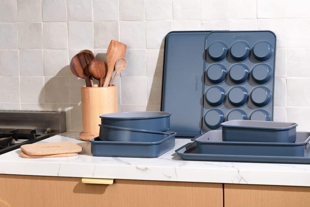 Ceramic-Coated Bakeware Set, Non-Toxic & Non-Stick