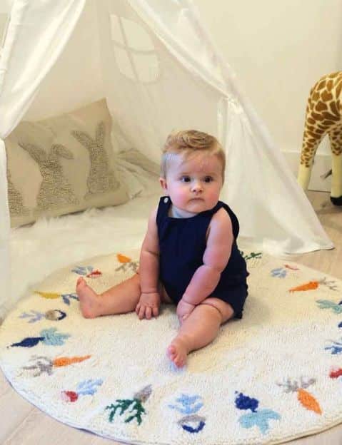 alfombra espeluznante no tóxica